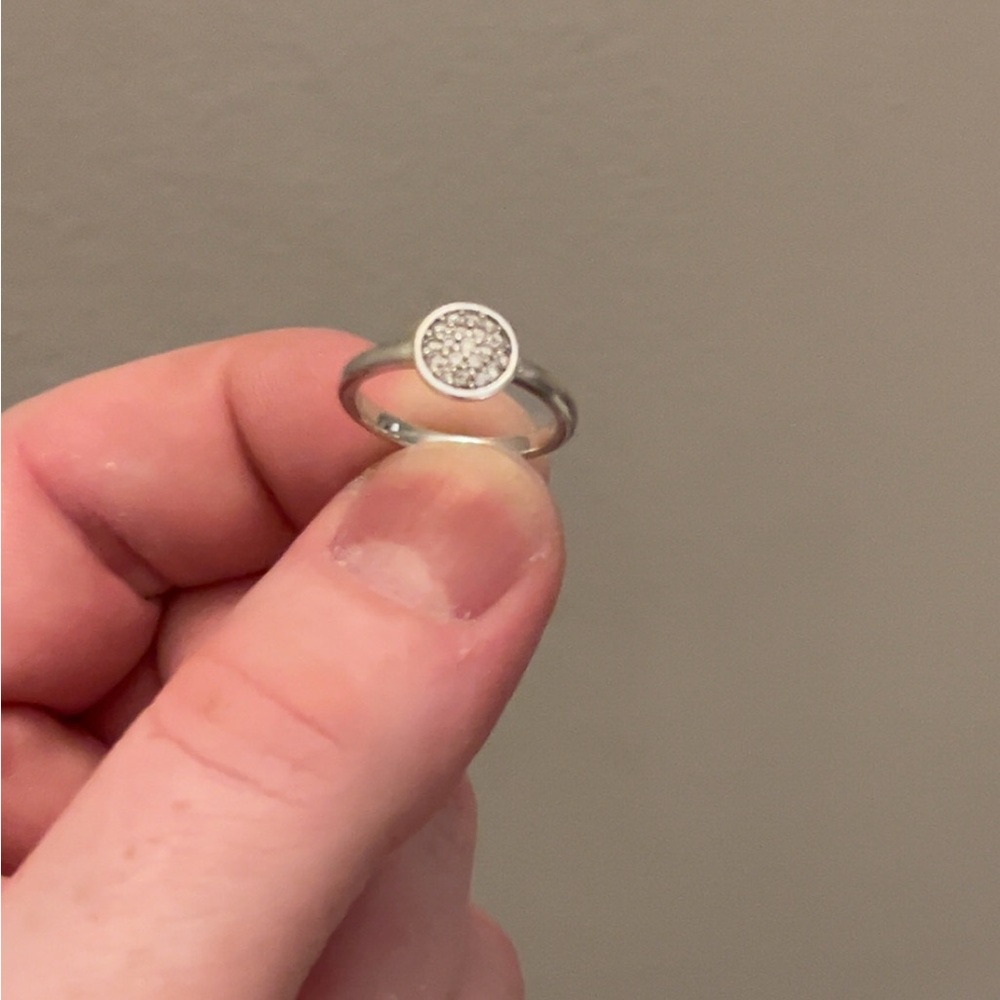 Sterling Silver CZ Ring